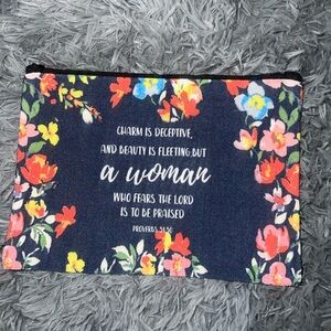 Floral Print Women's Pouch